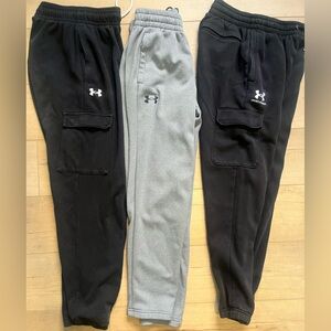 Under Armor Men’s Small cargo joggers- lot of 3